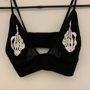 Halloween bralette top